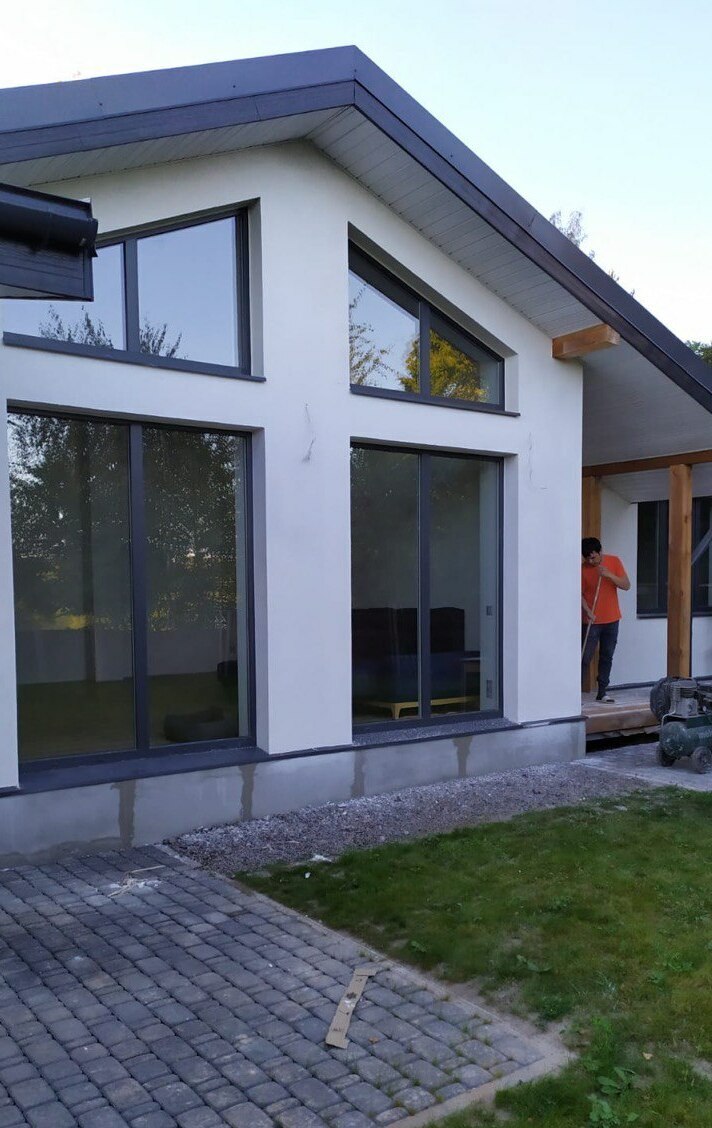 Строительство дома из газобетона Дом из газобетона