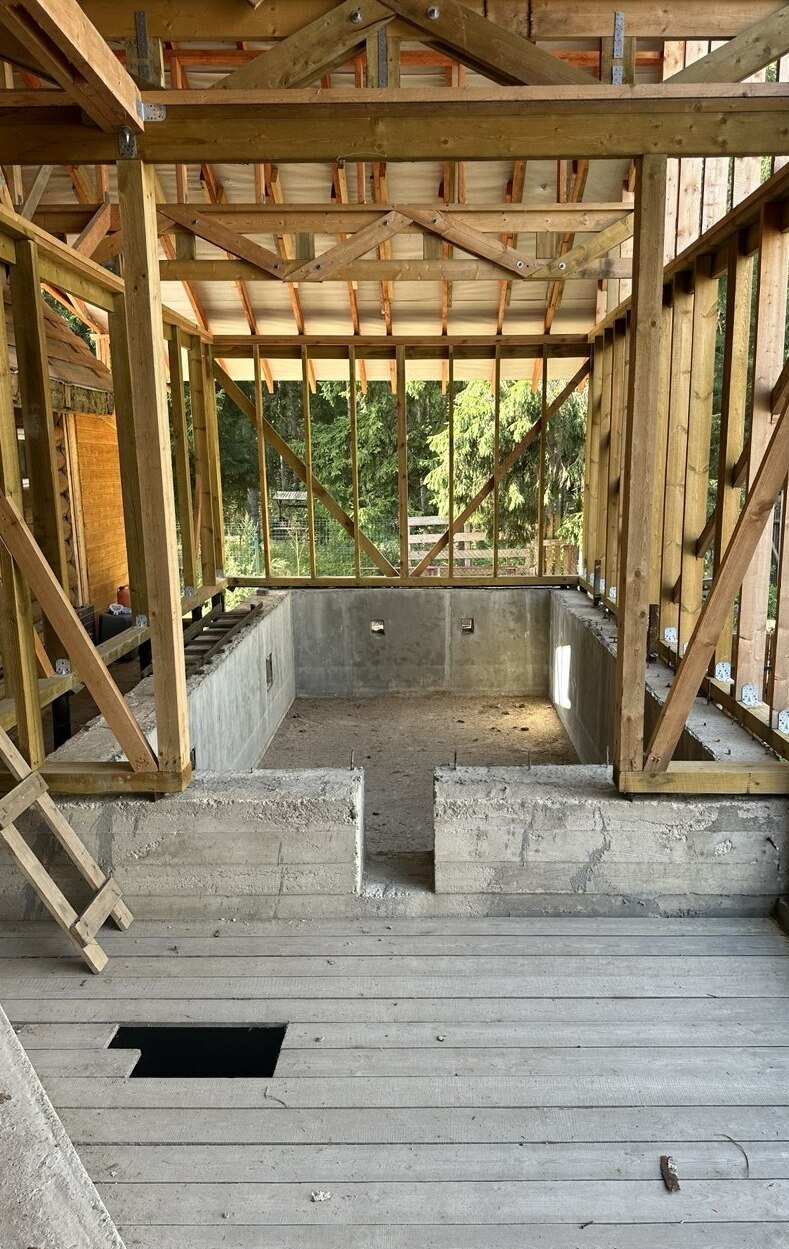 Строительство бассейна загородный дом бассейн под навесом спб